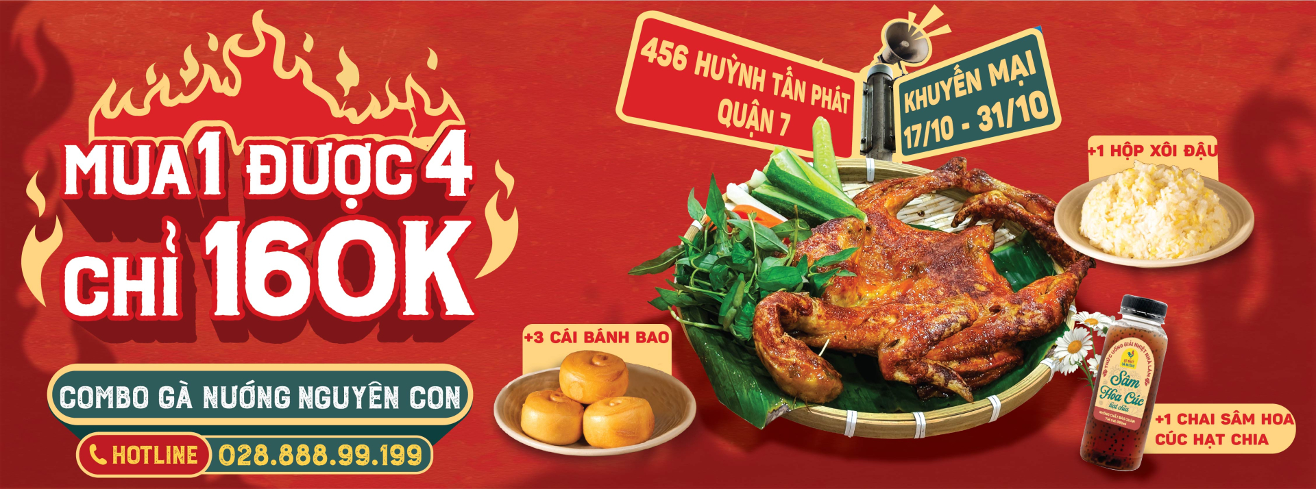 Mua 1 Được 4 Tại 456 Huỳnh Tấn Phát, Quận 7
